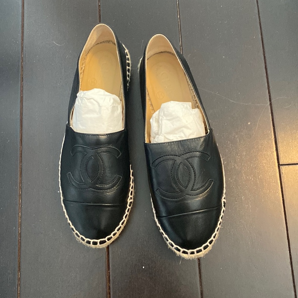 Authentic Chanel espadrilles